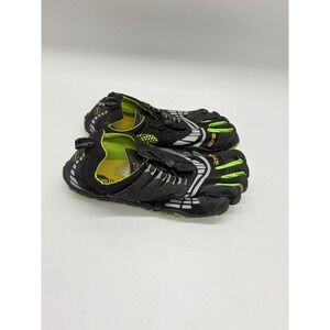 Vibram FiveFingers Mens 9 Komodo Sport Minimalist Black Lime Running Shoes